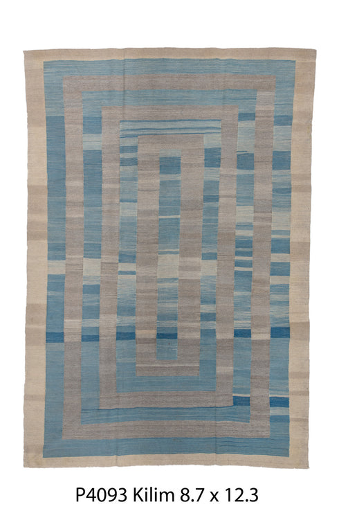 Vintage Kilim Area Rug (8' x 12')